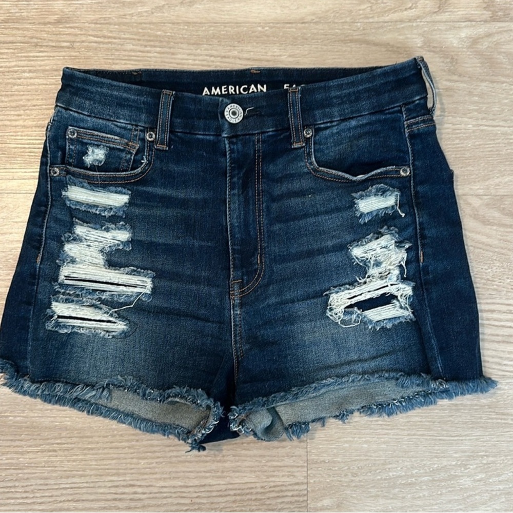 American Eagle Outfitters Distressed Denim Shorts